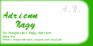 adrienn nagy business card